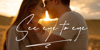Sunset Beauty Font Poster 7