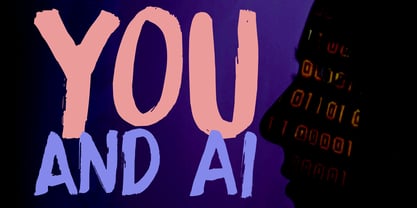 You And AI Font Poster 1
