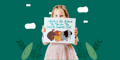 Kids Journey Font Poster 7