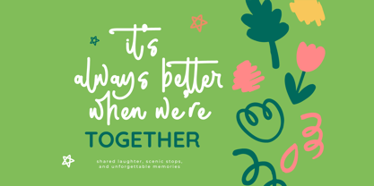 Kids Journey Font Poster 8