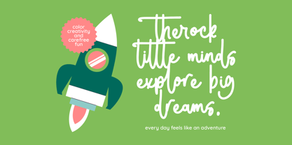 Kids Journey Font Poster 12