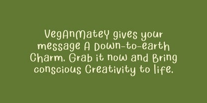 ZRTW Veganmatey Font Poster 10