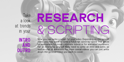 The Talk Font Poster 2