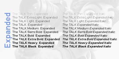 The Talk Font Poster 8