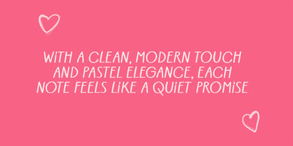 ZRTW Loverynote Font Poster 9