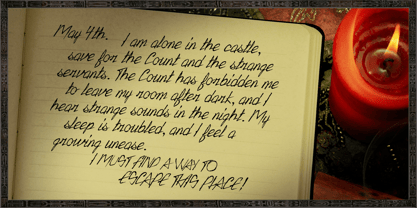 Phobian Font Poster 2