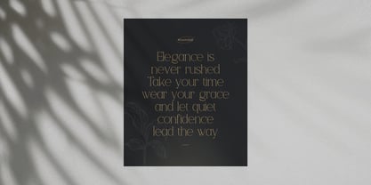 Bequta Font Poster 6