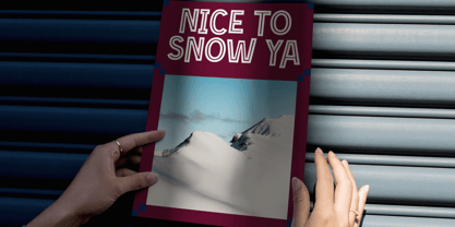 Winter Wonder Font Poster 6