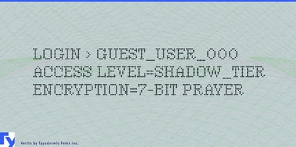 Vactic Font Poster 6