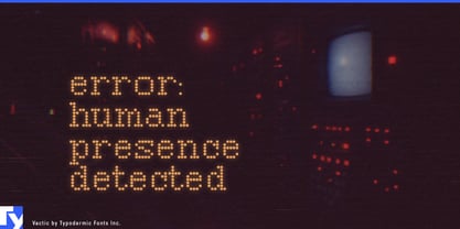 Vactic Font Poster 3