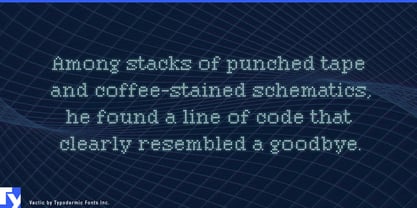 Vactic Font Poster 5