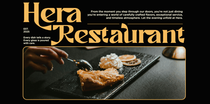 Ronikel Font Poster 4