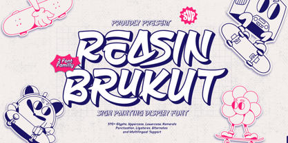 Reasin Brukut Font Poster 1