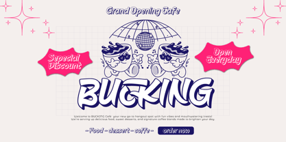 Reasin Brukut Font Poster 8