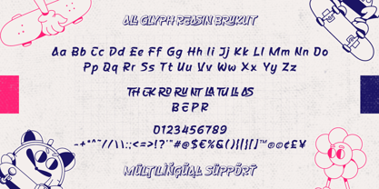 Reasin Brukut Font Poster 9