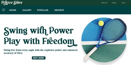 Courtline Font Poster 5