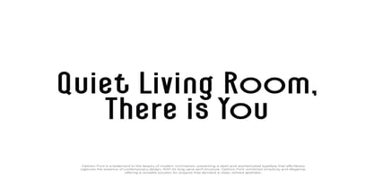 Caitrion Font Poster 2