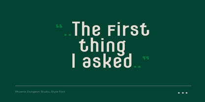 Caitrion Font Poster 5