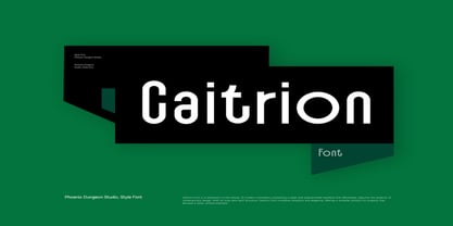 Caitrion Font Poster 1