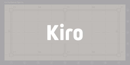 Kiro Font Poster 1
