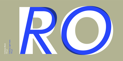 Colossus Font Poster 8