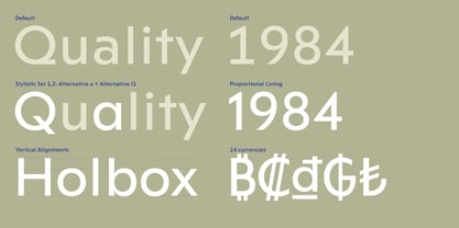 Colossus Font Poster 2