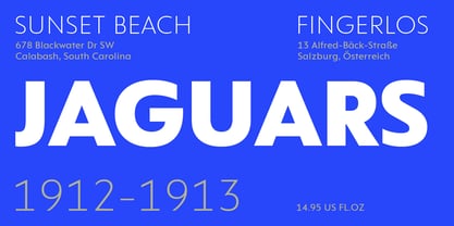 Colossus Font Poster 5