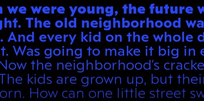 Colossus Font Poster 9