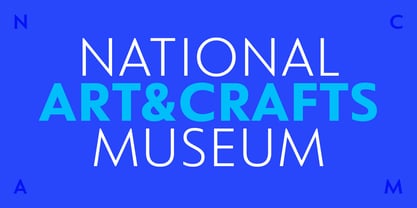 Colossus Font Poster 10