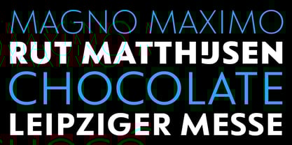 Colossus Font Poster 11