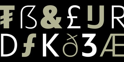 Colossus Font Poster 3