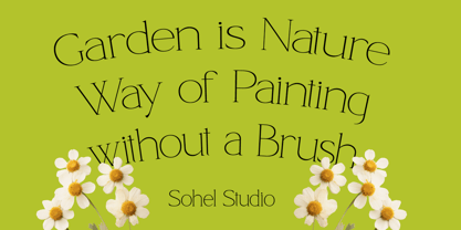 Qamora Font Poster 8