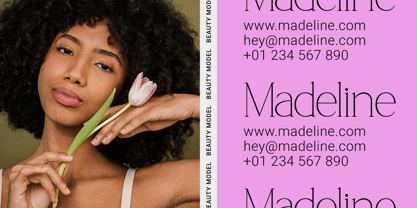 Qamora Font Poster 2