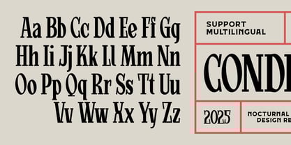 Mortgage Font Poster 2