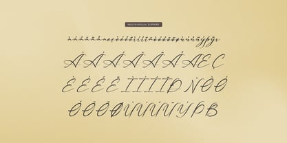 Palmintte Font Poster 11