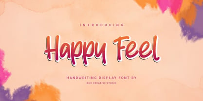 Happy Feel Font Poster 1