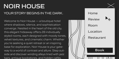 Gomme Sans Font Poster 9