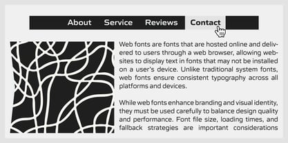 Gomme Sans Font Poster 4