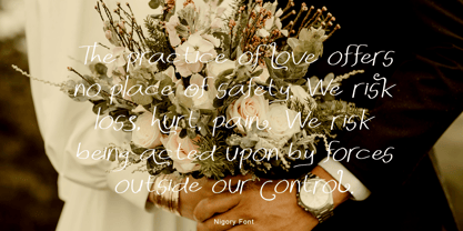 Nigory Font Poster 5