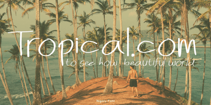 Nigory Font Poster 10