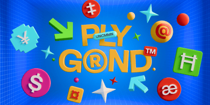 UNCMMN Plygrnd Font Poster 1