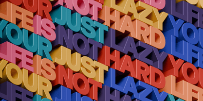 UNCMMN Plygrnd Font Poster 8