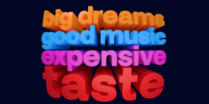 UNCMMN Plygrnd Font Poster 11