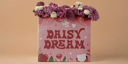 Retro Romance Font Poster 9