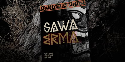 Sawa Erma Font Poster 7