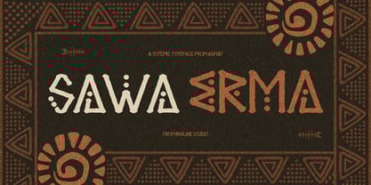Sawa Erma Font Poster 1