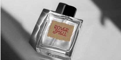 Swirly Note Font Poster 5