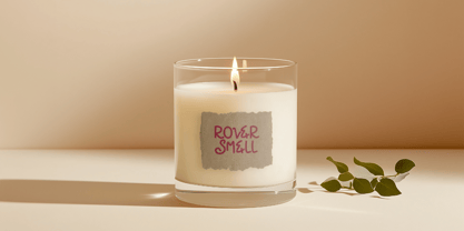 Swirly Note Font Poster 6