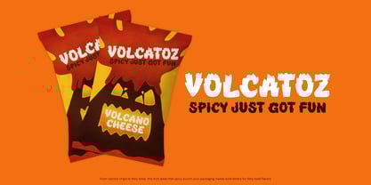 MGF Firechikns Font Poster 5