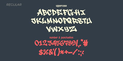 Gunko Street Font Poster 7